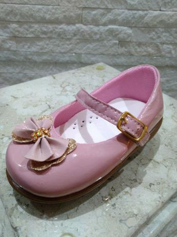 Sapato Social Infantil Menina sola Verniz Rosa Nude Princesa Luxo Casamento  Batizado Tamanho 21 - Ely Baby - Sapato para Batizado - Magazine Luiza