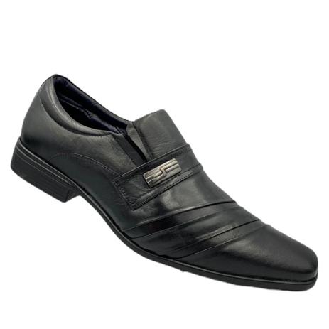 Sapato Social Masculino Textura Fivela Confortável Café 39 | Carrefour