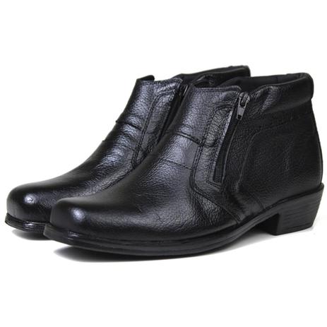 Sapato Social Masculino Cano Médio Couro Bico quadrado - Garra - Sapato  Social Masculino - Magazine Luiza