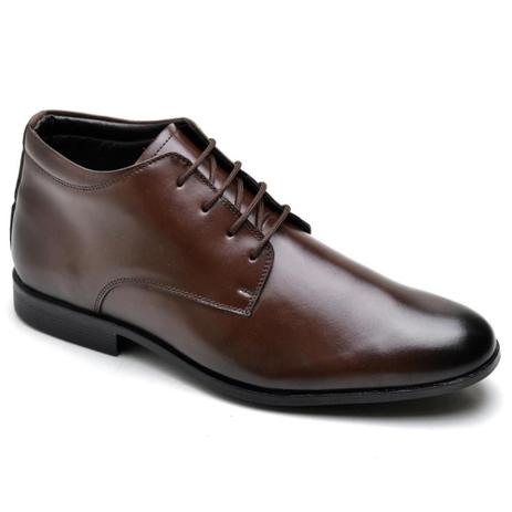 Sapato Social Masculino Couro Cano Alto Conforto Leve Macio - Reta Oposta - Sapato  Social Masculino - Magazine Luiza