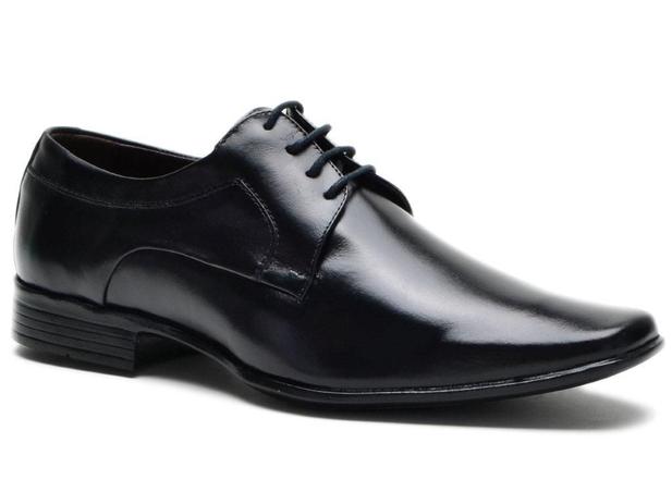 Sapato Social Masculino Couro Itália Liso C/Amarração r-9904 - Tamanho 44 -  Cla Cle - Sapato Social Masculino - Magazine Luiza