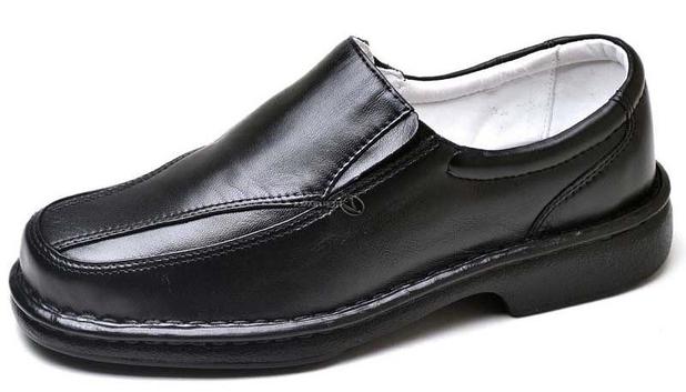 Sapato Social Masculino de Conforto Anatômico Ortopédico e Super Flexível  Preto - Top Franca Shoes - Sapato Social Masculino - Magazine Luiza