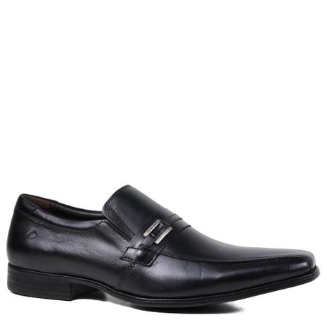 Sapato Social Democrata Prime Couro Preto - Compre online Pixolé Calçados e  Acessórios