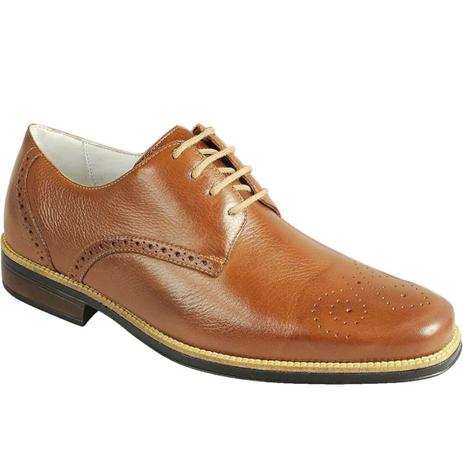 Sapato social masculino derby sandro moscoloni charson marrom cognac -  Sapato Social Masculino - Magazine Luiza