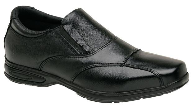 Sapato Social Masculino Em Couro Linha Conforto Fechamento Elástico Ref: 5080 - SLZ Menor preço em Sapato Social Masculino Em Couro Linha Conforto Fechamento Elástico Ref: 5080 - SLZ