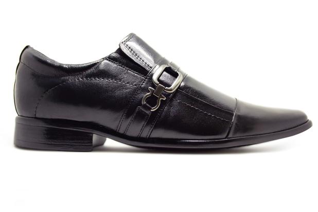 Sapato Social Masculino Estilo Europeu Couro Preto London Número 40 -  Cintra - Sapato Social Masculino - Magazine Luiza
