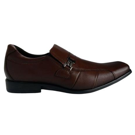 Sapato Social Masculino Marrom Scarpazzi Couro sem Cadarço - SCARPAZI - Sapato  Social Masculino - Magazine Luiza