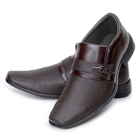 Sapato social masculino original Portfree 836 marrom-café - Terracal Giolo  - Sapato Social Masculino - Magazine Luiza