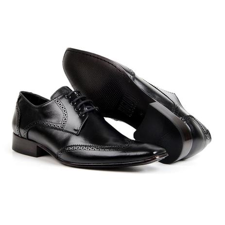 Sapato Social Masculino Oxford em Couro Bigioni - Sapato Social Masculino -  Magazine Luiza