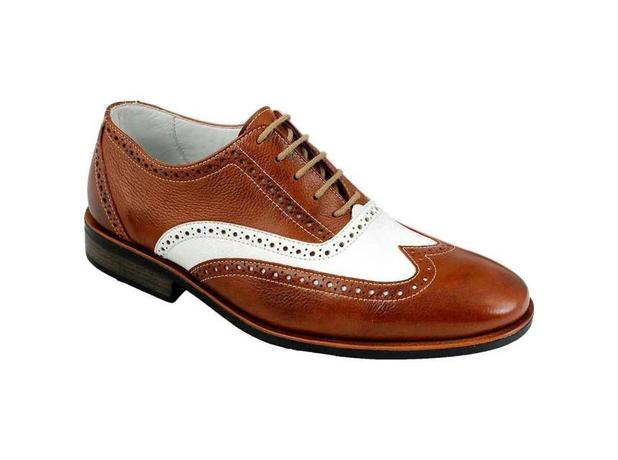 Sapato social masculino oxford sandro moscoloni robert marrom cognac - Calçados Masculinos - Magazine Luiza