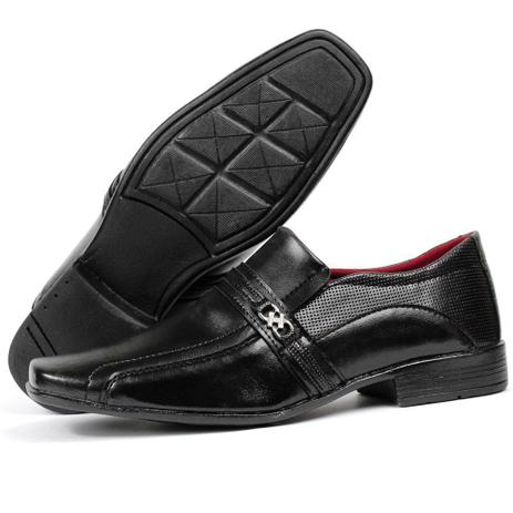 Sapato Social Masculino Preto Luxo Confortável e Estiloso 37 ao 44 - Sw  Shoes - Sapato Social Masculino - Magazine Luiza