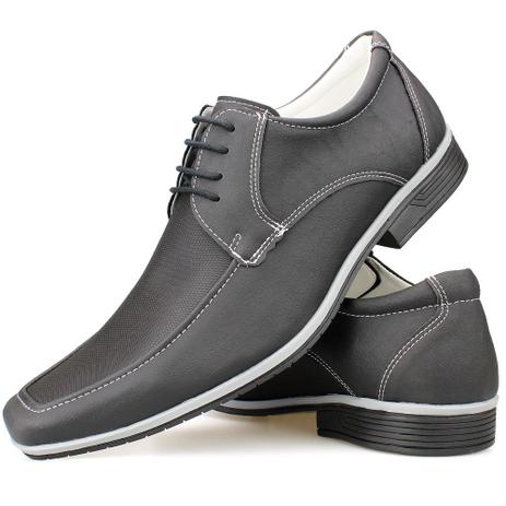 Sapato Social Masculino Sapatofranca Preto Fosco Com Cadarço - Outros Moda  e Acessórios - Magazine Luiza