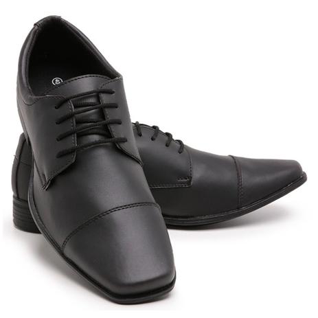 sapato social preto masculino