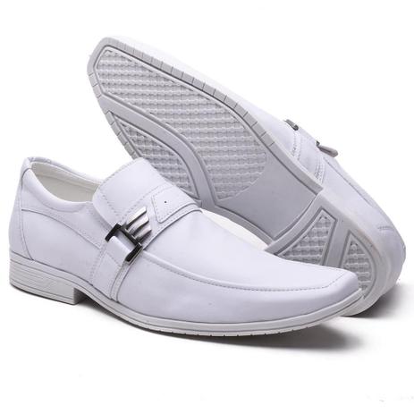 sapato branco masculino social