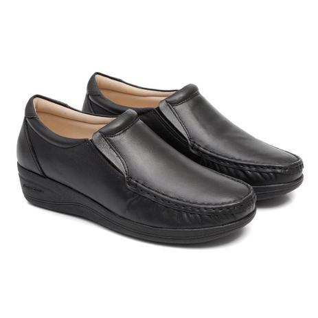 sapato mocassim feminino preto