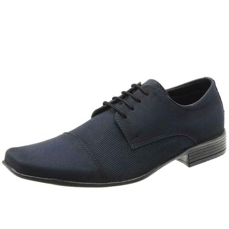 Sapato Social Neway Fosco com Cadarço Azul Marinho - Sapato Social Masculino  - Magazine Luiza