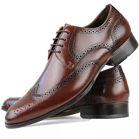 Sapato Social Oxford Masculino Solado Vermelho - Dl Shoes - Sapato Casual Masculino - Magazine Luiza