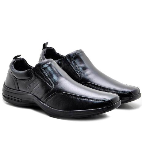 Sapato Social Pipper Comfort Masculino Couro Carneiro Preto - Sapato Social  Masculino - Magazine Luiza