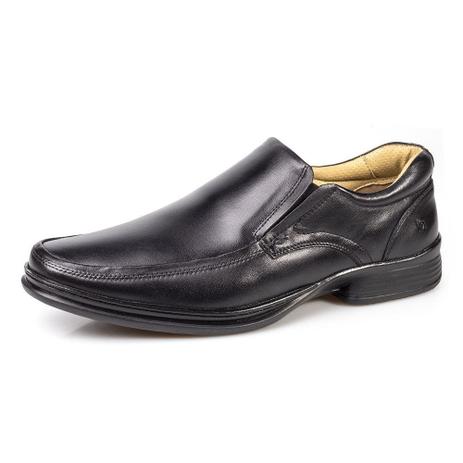 Sapato Social Rafarillo Masculino Couro Liso Solado Borracha Confort -  Batta Shoes - Sapato Social Masculino - Magazine Luiza