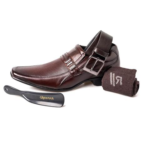 Sapato Social Masculino Rafarillo Verniz 79389 - Pixole.com