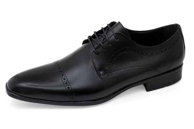 Sapato Social Sândalo Firenze Couro Preto 567002 - Sapato Social Masculino  - Magazine Luiza