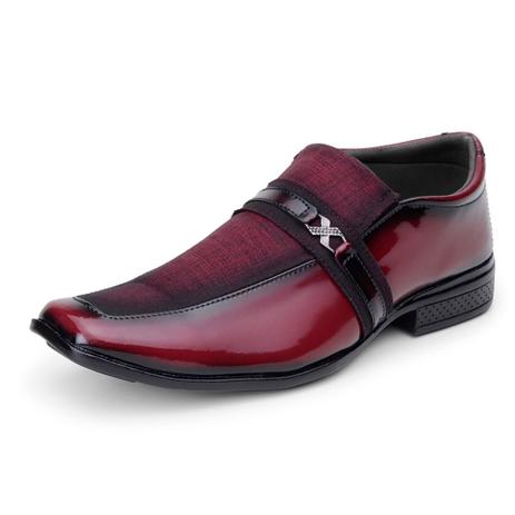 Sapato Social Tenis Olinee Verniz Bico Quadrado e Detalhe Metal - TENIS  ONLINEE - Sapato Social Masculino - Magazine Luiza