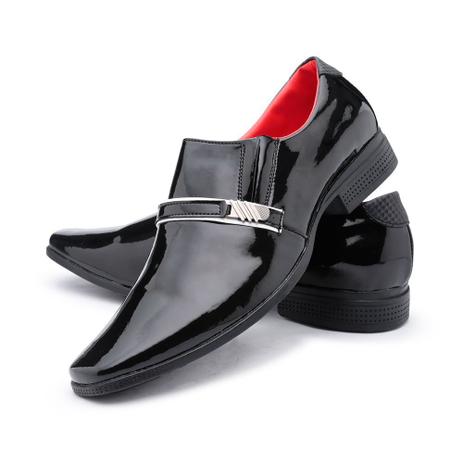 Sapato social verniz preto - 37 - Calçados ruggero - Outros Moda e  Acessórios - Magazine Luiza
