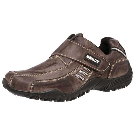 Sapato Tenis Masculino Fácil Calçar P/trabalho Couro Bovino - Tchwm Shoes -  Sapatênis Masculino - Magazine Luiza
