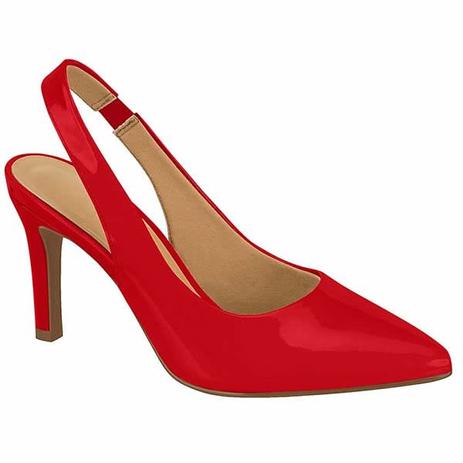 vizzano sapato vermelho