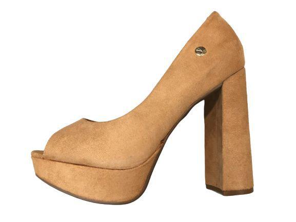 sapato feminino camurça flex vizzano