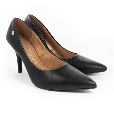 Sapato Vizzano Scarpin Bico Fino Salto Alto Preto - Scarpin Feminino -  Magazine Luiza