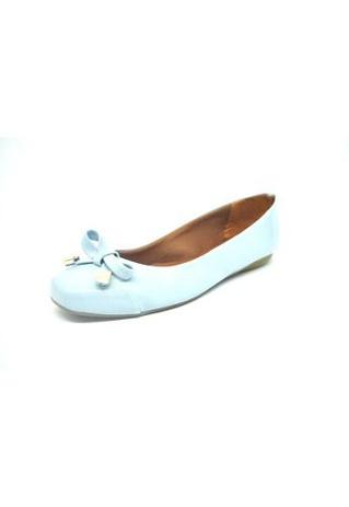 sapato feminino azul bebe