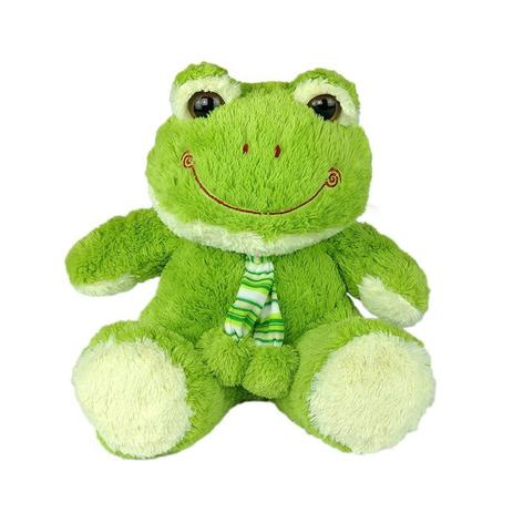 Sapo De Pelúcia Cachecol 37cm - Fofy Menor preço em Sapo De Pelúcia Cachecol 37cm - Fofy