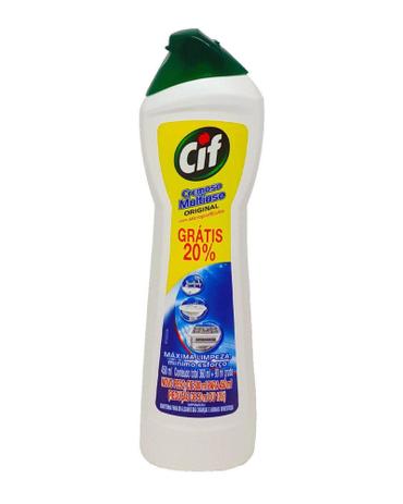 Saponáceo Cremoso Multiuso Original Cif 450ml Menor preço em Saponáceo Cremoso Multiuso Original Cif 450ml