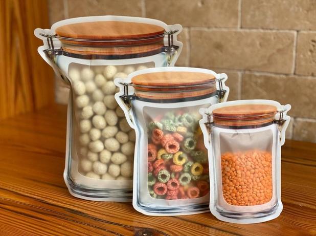 zip lock para comida