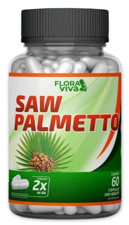 Saw Palmetto Legítimo Original 500mg 120 caps - Remédio Natural Para Queda De Cabelo Próstata - floraviva Menor preço em Saw Palmetto Legítimo Original 500mg 120 caps - Remédio Natural Para Queda De Cabelo Próstata - floraviva