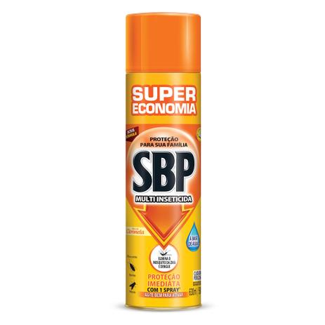 SBP Aerossol Multi-Inseticida Citronela 630 ml Menor preço em SBP Aerossol Multi-Inseticida Citronela 630 ml