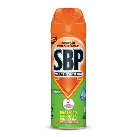 SBP Aerossol Multi-Inseticida Eucalipto 300 ml Menor preço em SBP Aerossol Multi-Inseticida Eucalipto 300 ml