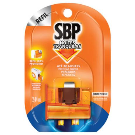 SBP Inseticida Elétrico Refil SBP 30 noites 2,44ml Menor preço em SBP Inseticida Elétrico Refil SBP 30 noites 2,44ml