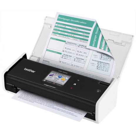 Menor preço em Scanner Brother Mesa Duplex, Display TouchScreen, Rede Wireless ADS1500W