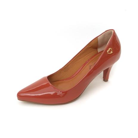 scarpin terracota