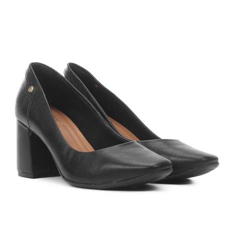 scarpin bico quadrado feminino