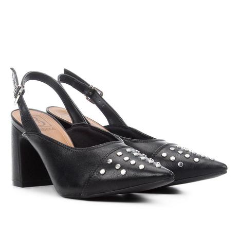 scarpin bebece salto medio