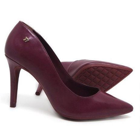 scarpin vizzano salto grosso meia pata