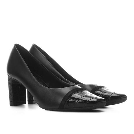 scarpin usaflex salto alto