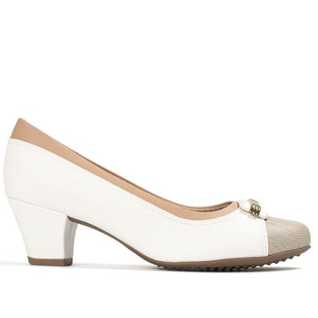 scarpin branco piccadilly
