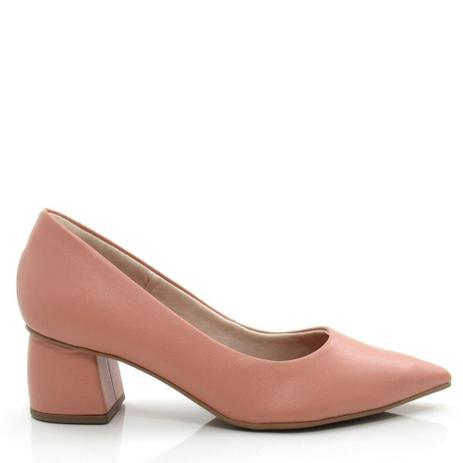 usaflex scarpin bege