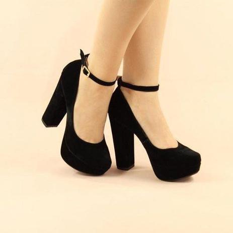 salto meia pata preto