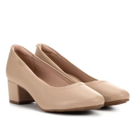 Scarpin Modare Ultra Conforto Salto Bloco Baixo Menor preço em Scarpin Modare Ultra Conforto Salto Bloco Baixo