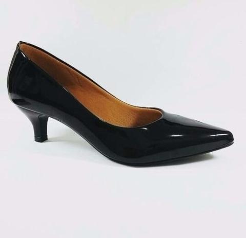 scarpin preto baixo